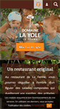 Mobile Screenshot of fermedelayole.com